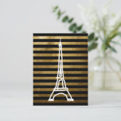 la tour Eiffel Postkarte (Stehend Vorderseite)