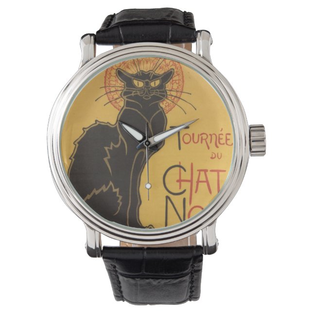 La tournée du Chat Noir Armbanduhr (Vorderseite)