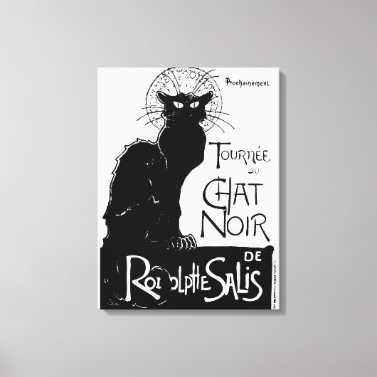 La tournée du Chat Noir Leinwanddruck (Vorderseite)