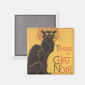 La tournée du Chat Noir Magnet (Vorderseite/Rückseite)