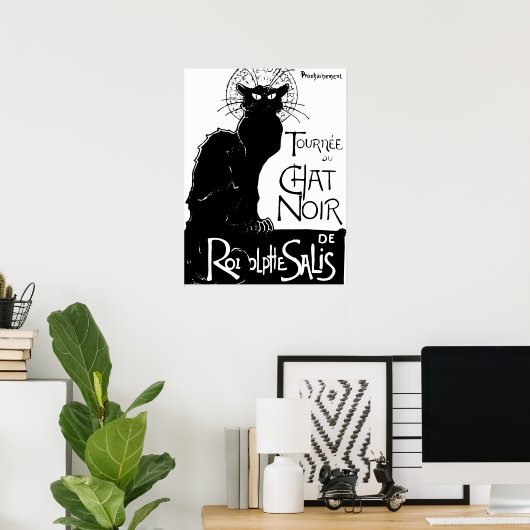 La tournée du Chat Noir Poster (Heimbüro)