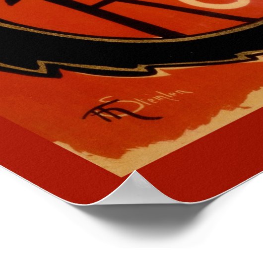 La tournée du Chat Noir Poster (Ecke)