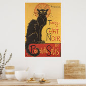 La tournée du Chat Noir Poster (Küche)