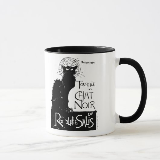 La tournée du Chat Noir Tasse (Rechts)