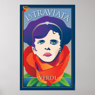 La Traviata, Oper Poster