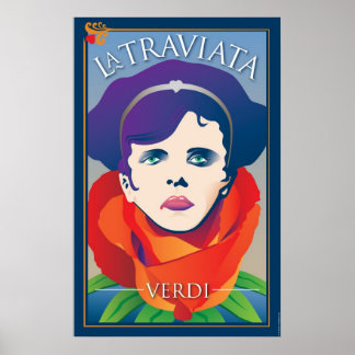 La Traviata, Oper Poster