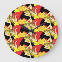 La Trinacria Clock