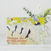 La Troupe de Mlle Eglantine - Toulouse Lautrec (Stehend Vorderseite)