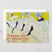 La Troupe de Mlle Eglantine - Toulouse Lautrec (Vorne/Hinten)