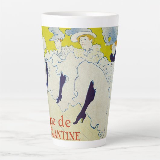 La Troupe de Mlle Eglantine - Toulouse Lautrec Milchtasse (Vorderseite)