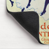 La Troupe de Mlle Eglantine - Toulouse Lautrec Mousepad (Ecke)