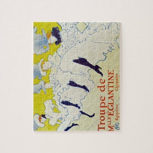 La Troupe de Mlle Eglantine - Toulouse Lautrec Puzzle (Vertikal)