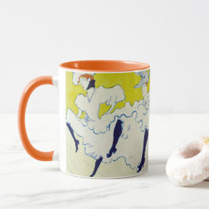 La Troupe de Mlle Eglantine von Toulouse Lautrec Tasse