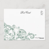 La Tulipe Postkarte (Rückseite)