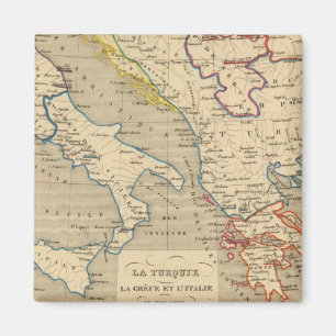 La Turquie, la Grece et l'Italie de 1700 a 1840 Magnet