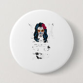 La Txica Niedlich Catrina Girlfriend Gift for Me Button (Vorderseite)