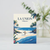 La Union Philippinen Postkarte (Stehend Vorderseite)