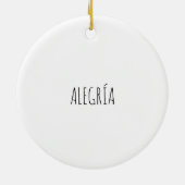 La vela rosa de adviento keramik ornament (Hinten)