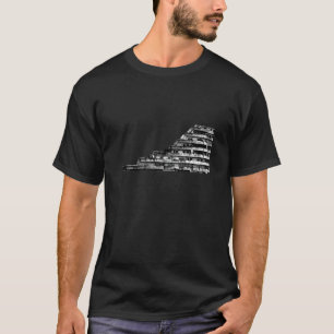 La Vele Di Scampia Neapel Italien T-Shirt