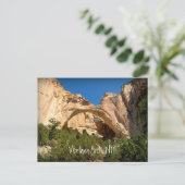La Ventana Arch, New Mexico Postkarte (Stehend Vorderseite)
