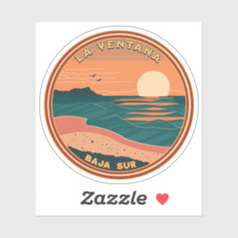 La Ventana Baja California Mexico RV Reisen Aufkleber