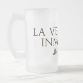 La Verdad Es Inmortal(Letras Gold) Mattglas Bierglas (Links)