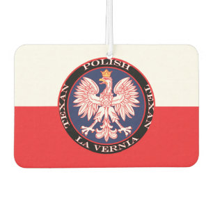 La Vernia Round Polish Texan Autolufterfrischer