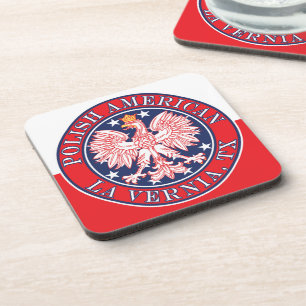 La Vernia Texas Polnischer Adler Getränkeuntersetzer