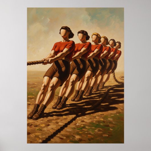 LA VICTOIRE À L'ARRACHÉ (Der Kampf um den Sieg im Poster (Vorne)