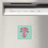 La Vida es Dulce Concha Rosa Pan Dulce Magnet (In Situ (Geschirrspüler))