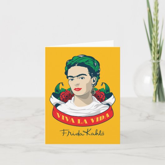La Vida Frida Kahlos | Viva Karte (Vorderseite)