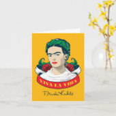 La Vida Frida Kahlos | Viva Karte (Gelbe Blume)