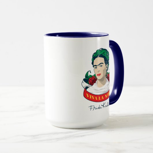 La Vida Frida Kahlos | Viva Tasse (VorderseiteRechts)