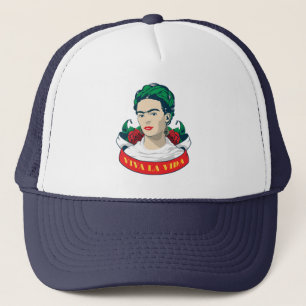 La Vida Frida Kahlos Viva Truckerkappe
