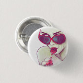 "La Vida" Knopf Button (Vorne & Hinten)