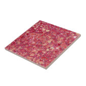 La Vida Magenta Rosa Imitate Glitzer Solid Fliese (Seite)