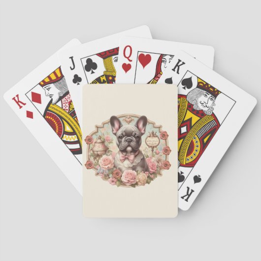 La Vie en Frenchie Spielkarten (Rückseite)