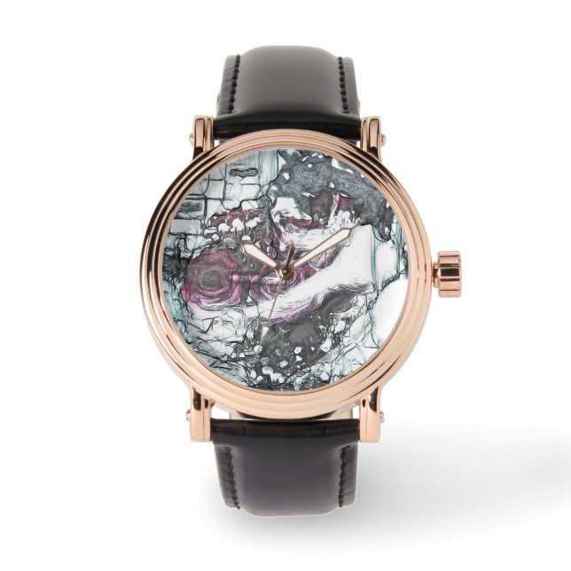 La vie en Rose Armbanduhr (Vorderseite)