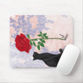 la vie en Rose de Pacha Mousepad (Mit Mouse)
