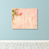 La Vie En Rose Leinwanddruck (Insitu (Holzboden))