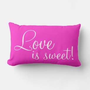 La vie en Rose Lumbar Throw Kissen