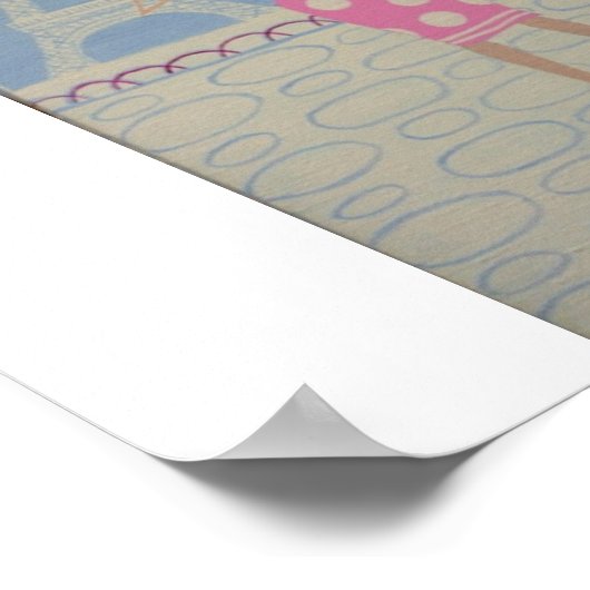 La Vie En Rose Poster (Ecke)