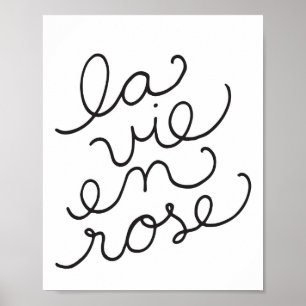 La Vie En Rose - Poster