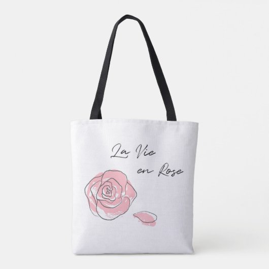 La Vie en Rose Tasche (Rückseite)