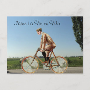 La vie en vélo postkarte