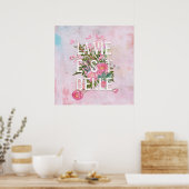 La vie est belle-Blume Parco Civico-Ciani Poster (Küche)