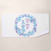 La Vie Est Belle French Badehandtuch (Badehandtuch)