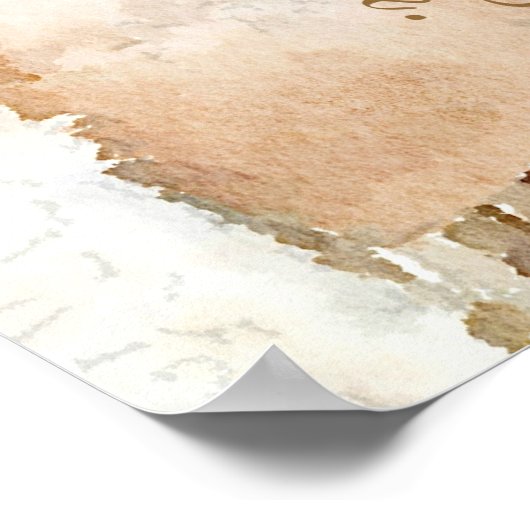 La Vie est Belle Poster (Ecke)