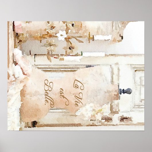 La Vie est Belle Poster (Vorne)