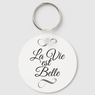 La vie est belle schlüsselanhänger